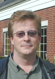 Eric Scoles outside of the Bagel Bin in Brighton, NY